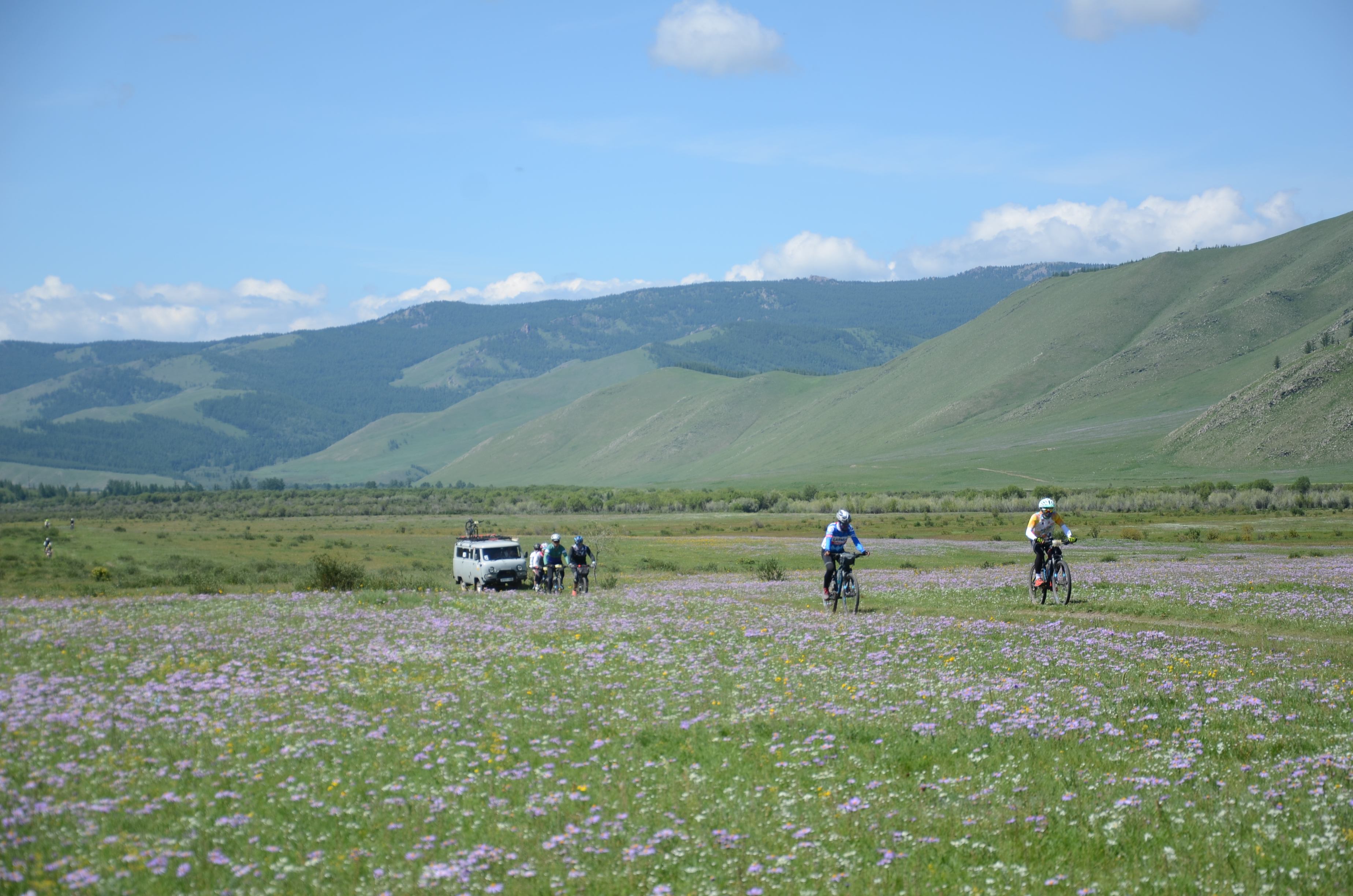 mountain biking Mongolia